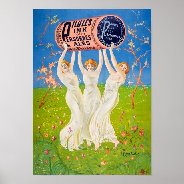 Affiche Pilules roses pour les gens pâles (Devant)