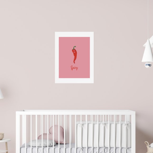 Affiche Piment Rouge Piquant (Pépinière 2)