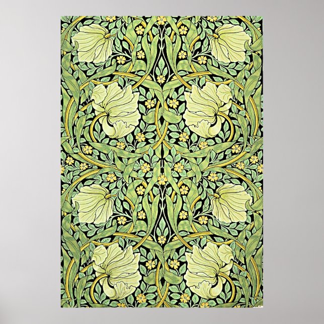 Affiche Pimpernel (green) by William Morris, (Devant)