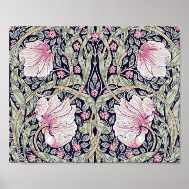 Affiche Pimpernel, William Morris (Devant)