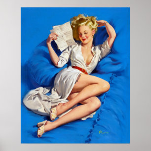 Affiche Pin de lettre d'amour