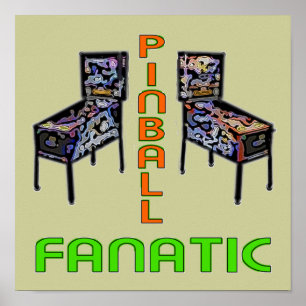 Affiche Pinball Fanatic