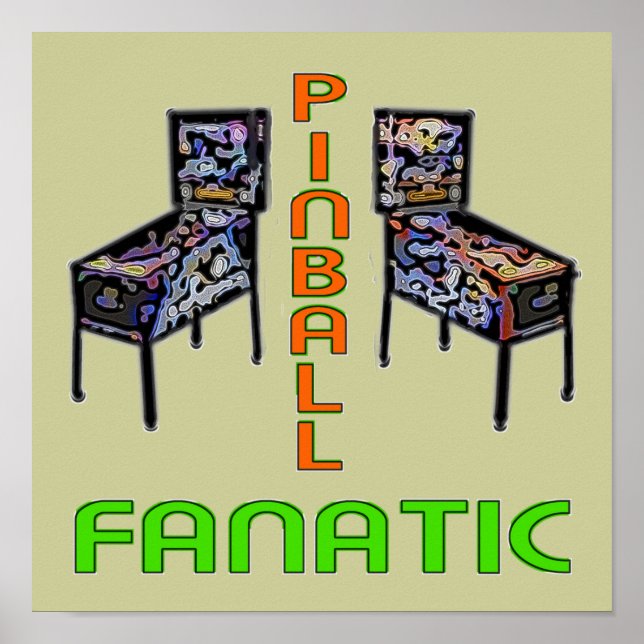 Affiche Pinball Fanatic (Devant)
