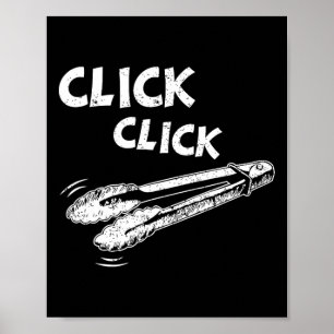 Affiche Pince à Cliquer A Cliquer Barbecue Byrbecue Byrbec