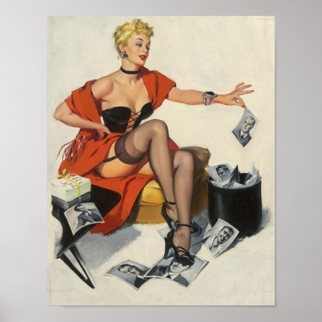 Affiche Pinceau de recyclage pour hommes (Devant)