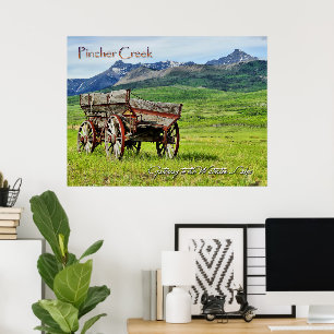 Affiche Pincher Creek Alberta