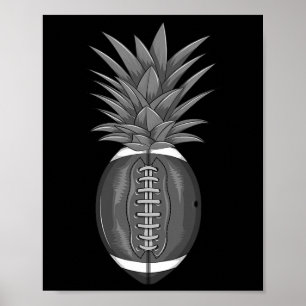 Affiche Pineapple de Footbyll Cool Drôle Kick Byll Fan Ath