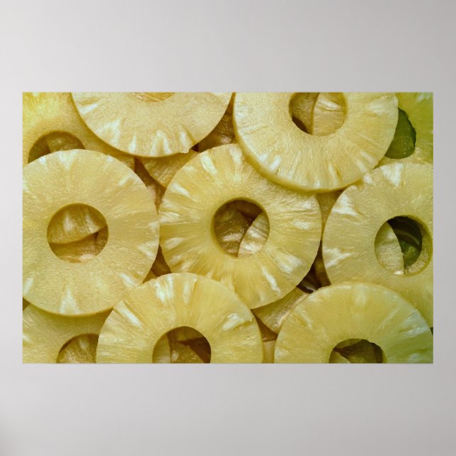 Affiche Pineapple slices (Devant)