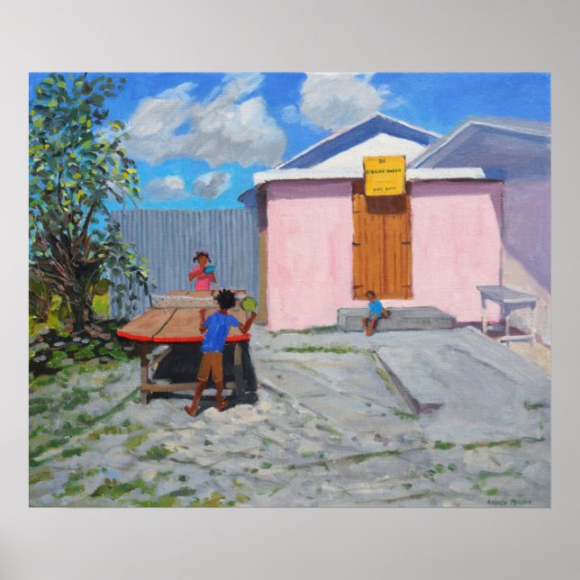 Affiche Ping Pong De African Queen caché (Devant)