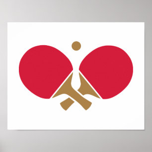 Affiche Ping-pong de ping-pong