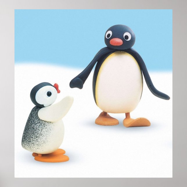 Affiche Pingu Penguin (Devant)