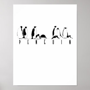Affiche Pinguine