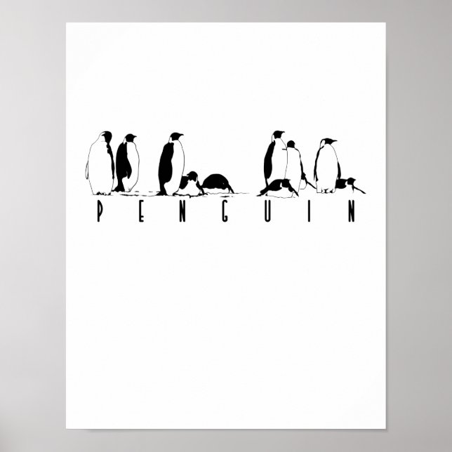 Affiche Pinguine (Devant)