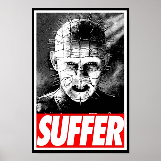 Affiche Pinhead Hellraiser (Devant)