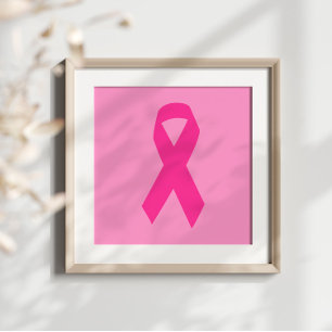 Affiche Pink Aware Ribbon