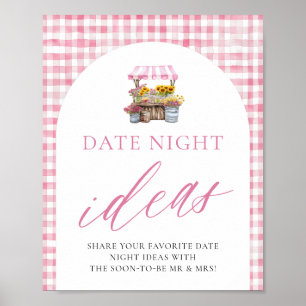 Affiche Pink Fresh Hors Du Marché Date Idées De Nuit Signa