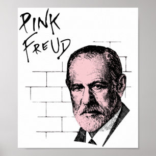 Affiche Pink Freud Sigmund Freud