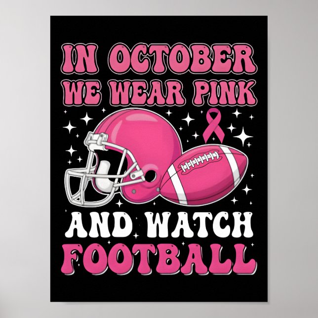 Affiche Pink on the Gridiron: Football's Commitment 2025 (Devant)
