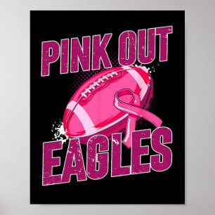 Affiche Pink Out Football Tacker Cancer du sein