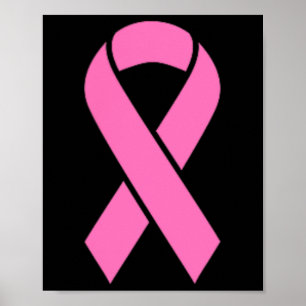 Affiche Pink Ribbon Sensibilisation au cancer du sein