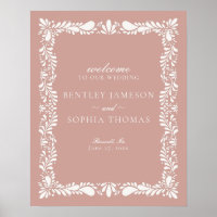Pink Talavera Carreaux Espagne Fiesta Mariage Bien