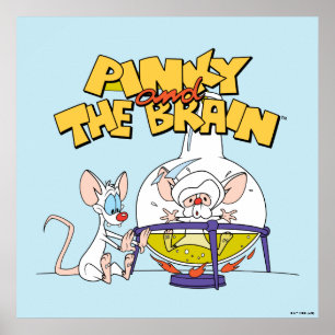 Affiche Pinky and the Brain   Laboratory Science