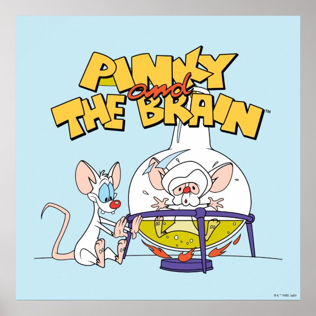Affiche Pinky and the Brain | Laboratory Science (Devant)