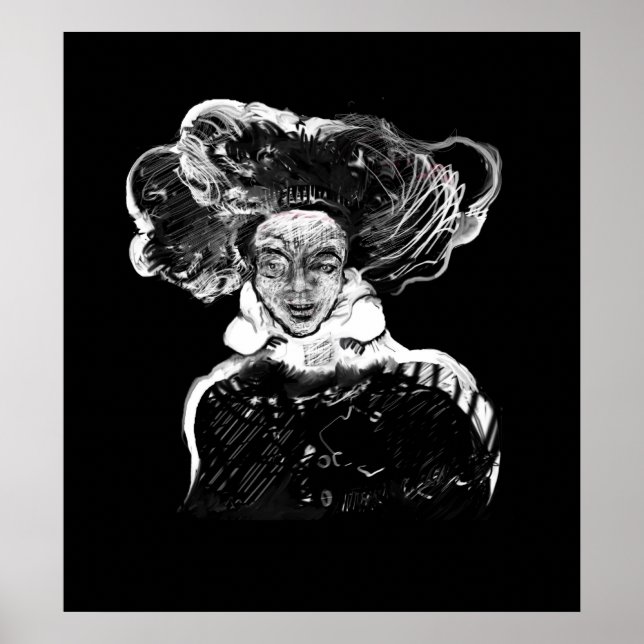 Affiche Pintura digital realizada en Photoshop con tableta (Devant)