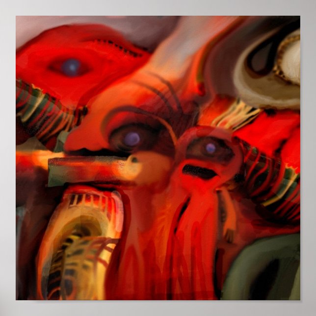 Affiche Pintura digital realizada en Photoshop con tableta (Devant)