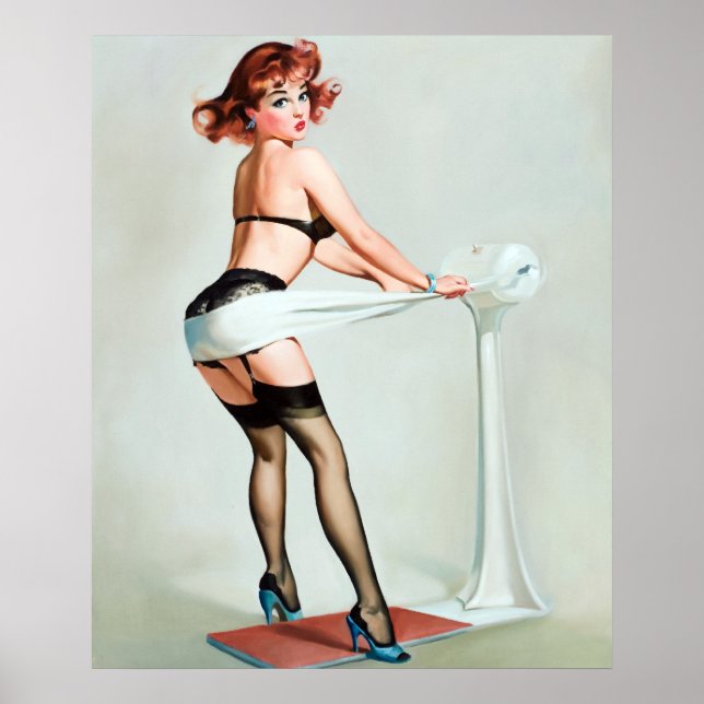 Affiche Pinup d'entraînement (Devant)