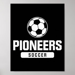 Affiche Pionniers de football pour les écoles primaires, i
