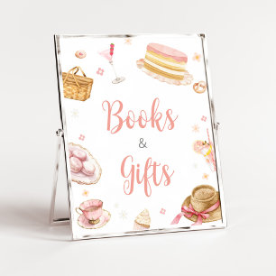 Affiche Pique-nique Baby shower Brunch Livres et cadeaux