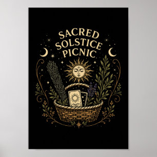 Affiche Pique-nique sacré du solstice Litha 