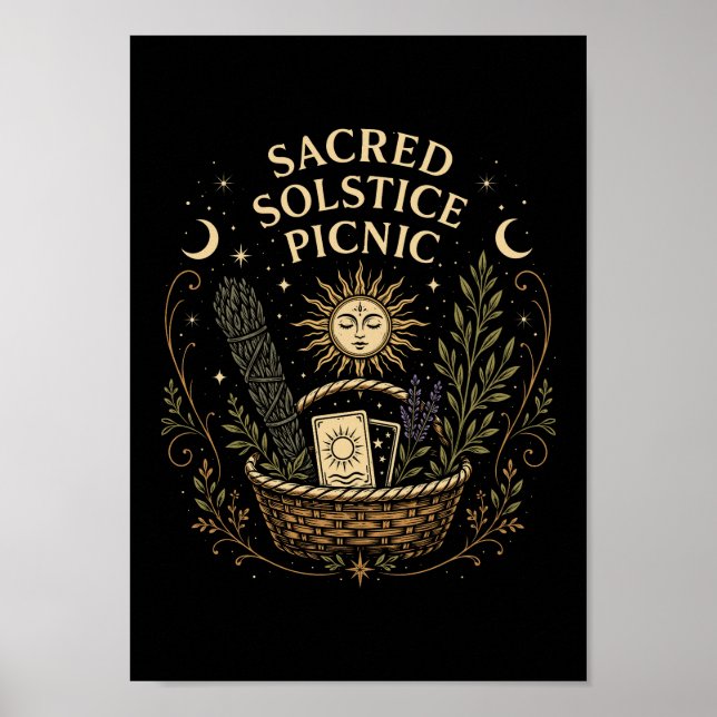 Affiche Pique-nique sacré du solstice Litha  (Devant)