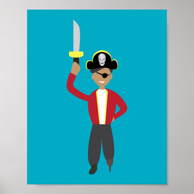 Affiche Pirate (Devant)