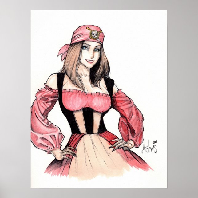 Affiche Pirate Chick (Devant)