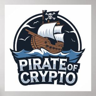 Affiche Pirate de Crypto