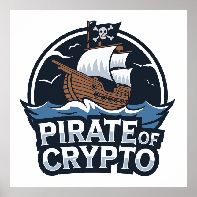 Affiche Pirate de Crypto (Devant)