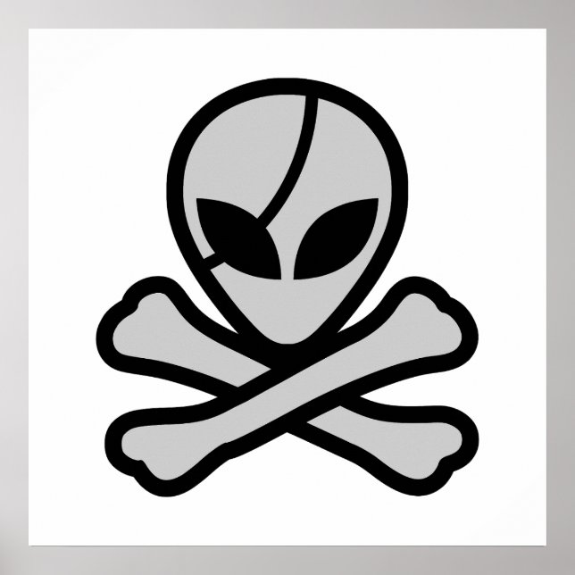 Affiche Pirate extraterrestre (Devant)