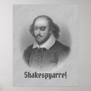 Affiche Pirate Shakespeare