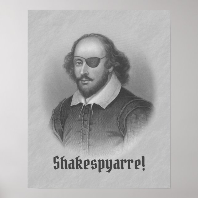 Affiche Pirate Shakespeare (Devant)