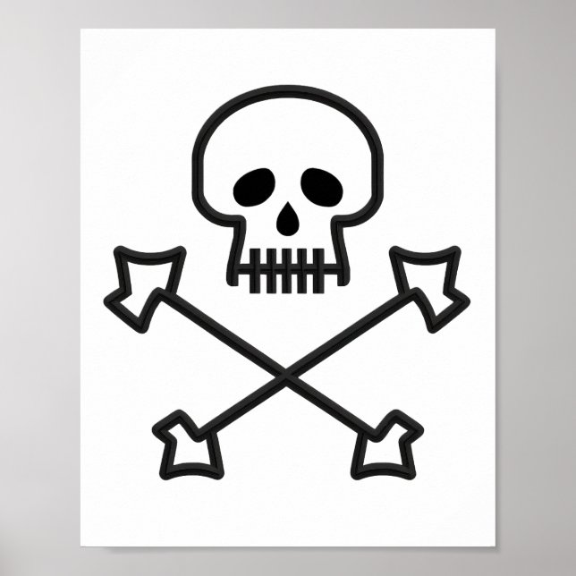 Affiche Pirate simple (Devant)