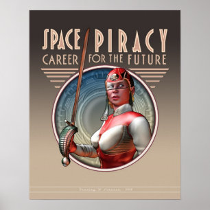 Affiche Piraterie de l'espace : Carrière à l'avenir
