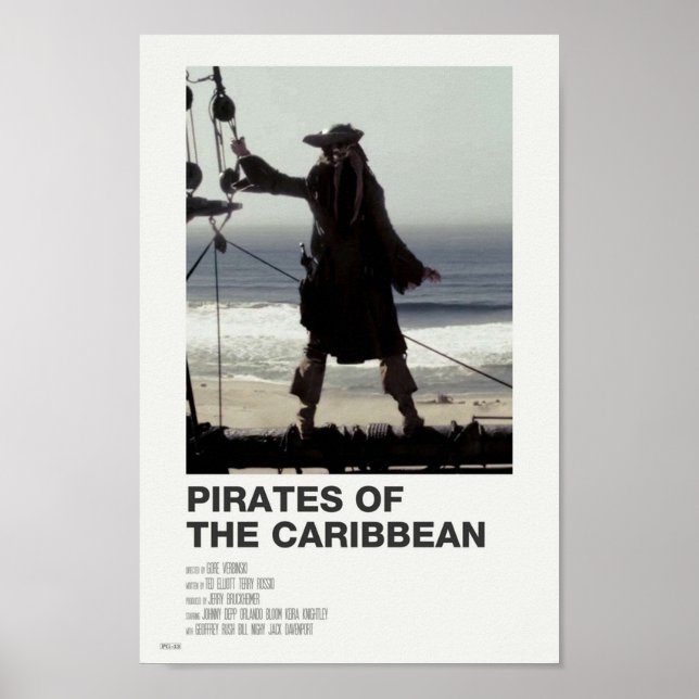 Affiche pirates de l'ivoire des caraïbes (Devant)