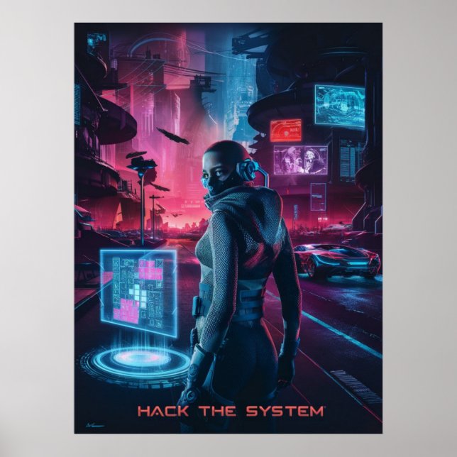 Affiche Piratons le Système (Devant)