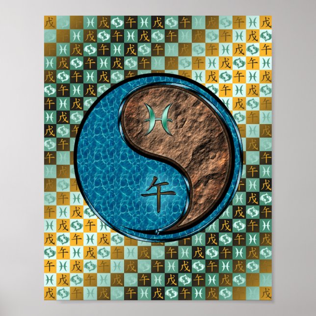 Affiche Pisces & Earth Horse (Devant)