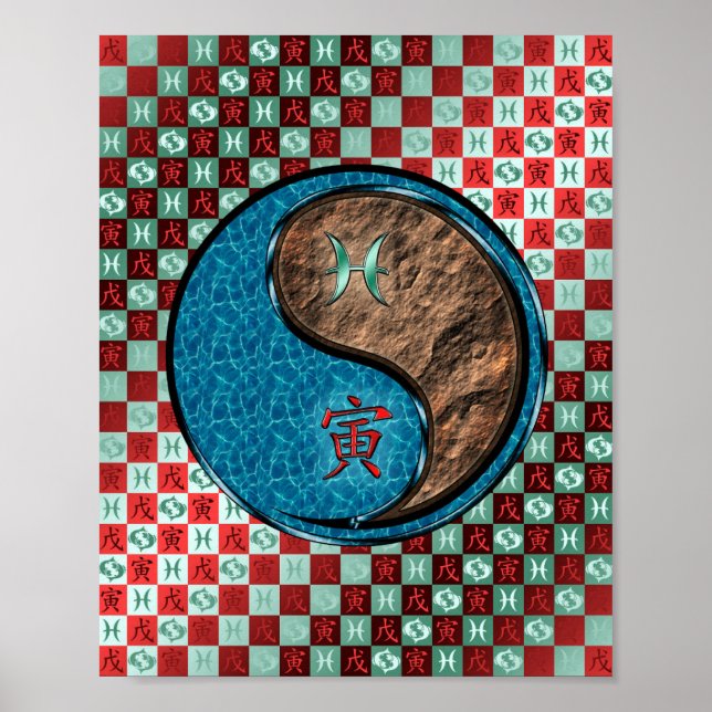 Affiche Pisces & Earth Tiger (Devant)