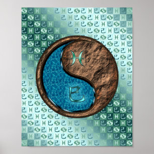 Affiche Pisces et Serpent de Terre