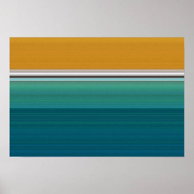 Affiche Piscine Abstraite (Devant)