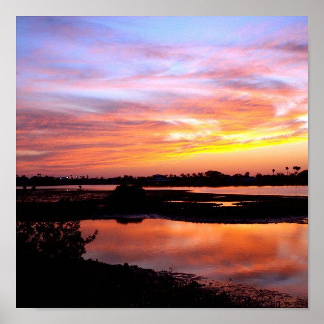 Affiche Piscine de nuages (Devant)